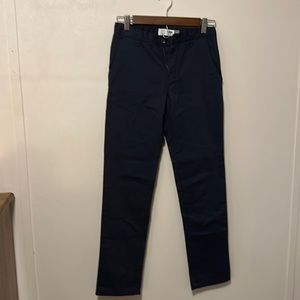 Boys dark blue khaki pants